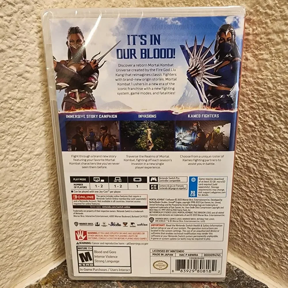 Game - Mortal Kombat 1 (NEW) - Switch